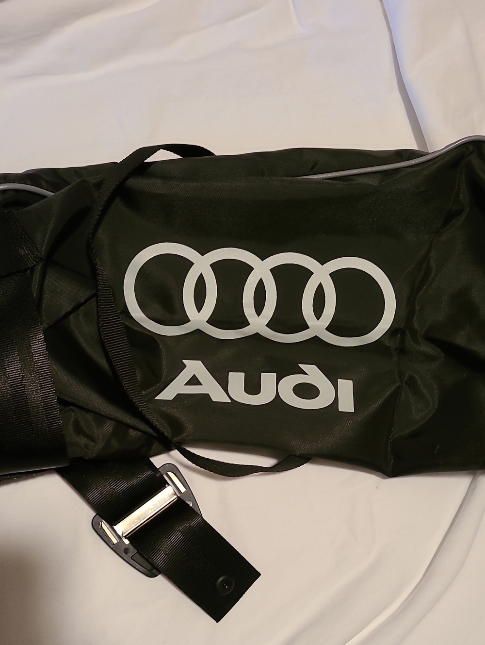 OEM Audi Seat Ski Cargo Bag Pass Through Travel Storage # 8J7 885 215 Like New